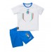 Italien Barnkläder Borta matchtröja till baby 2022 Kortärmad (+ Korta byxor) Billigt